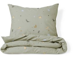 Petite Amélie Dekbedovertrekset – 140x200 cm – 100% Biologisch Katoen – Dino