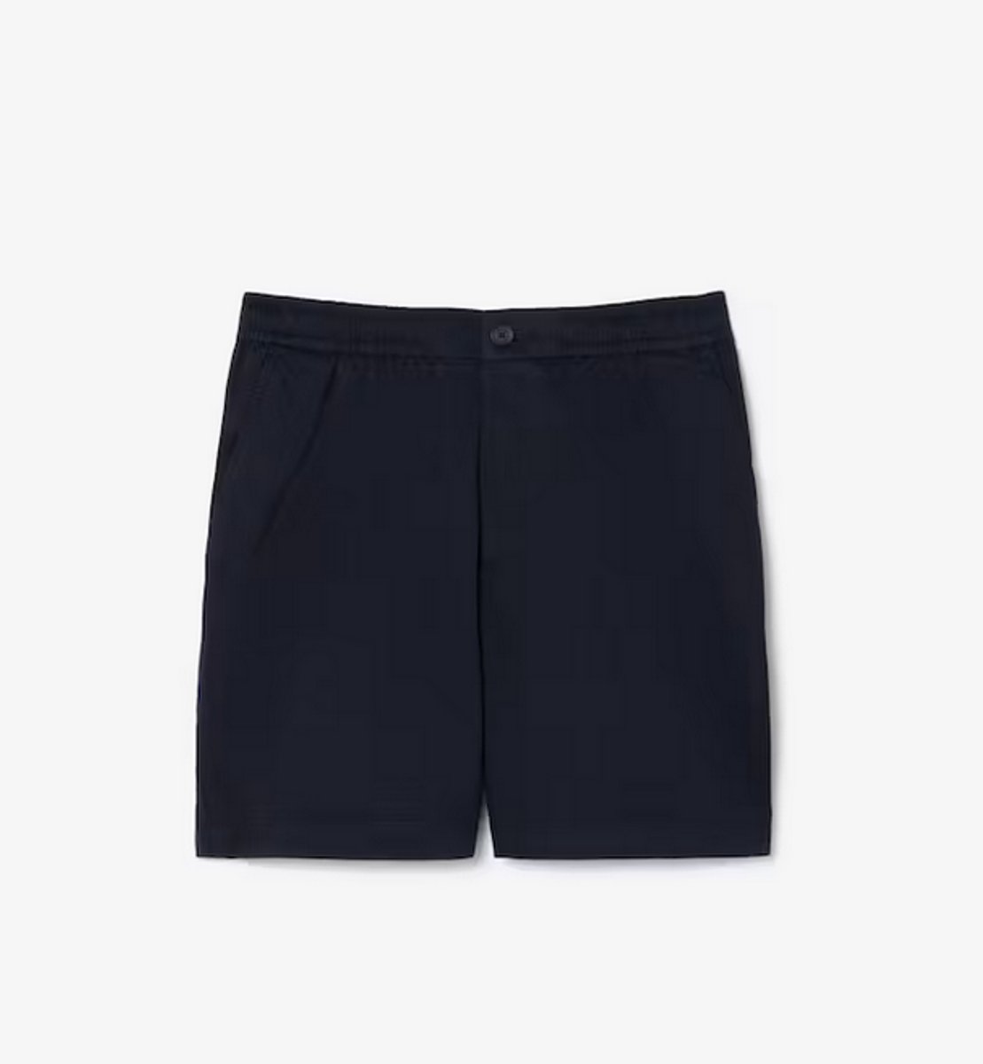 LACOSTE REGULAR FIT STRETCH KATOENEN SHORT marine -5 Blauw