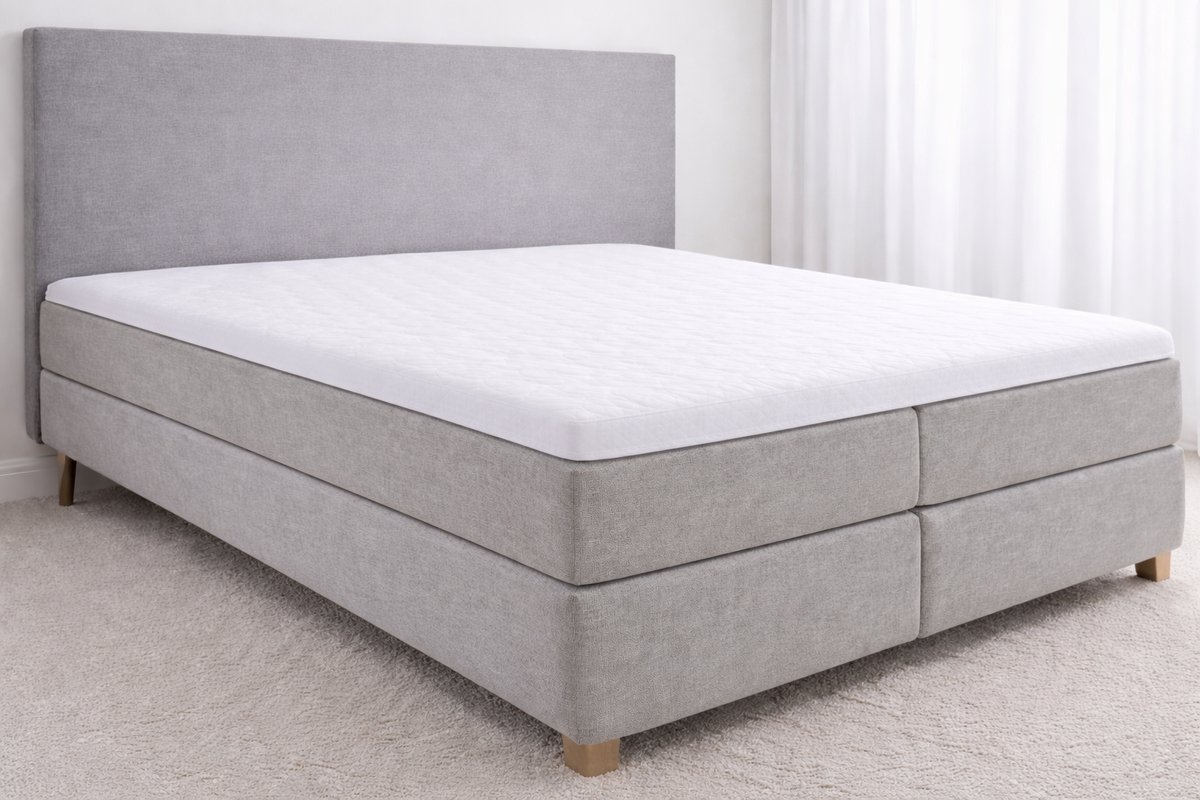 Sleeps Topper Molton Matrasbeschermer Hoeslaken Stretch - 140x220 cm