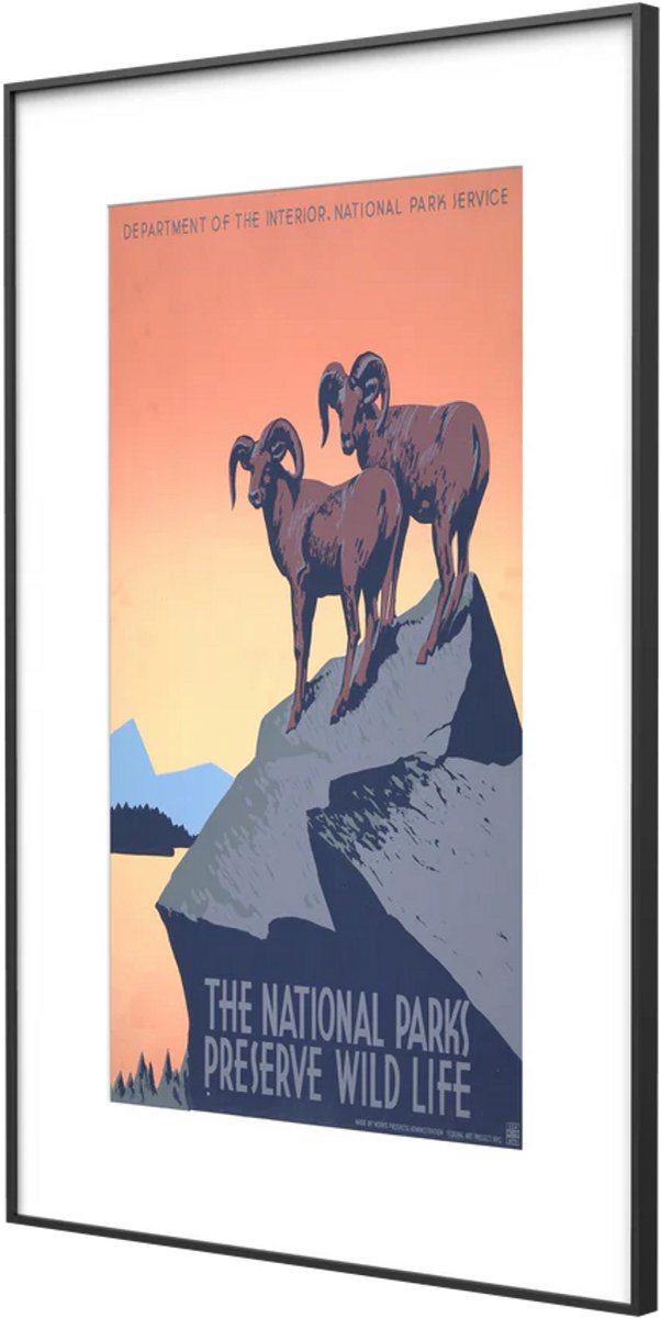 PocketBook InkPoster Affresco 31.5 inch – Smart Digital Art Frame – E-Ink Spectra™ 6 Kleurenscherm – Draadloos & Mat Display – Zwart Aluminium