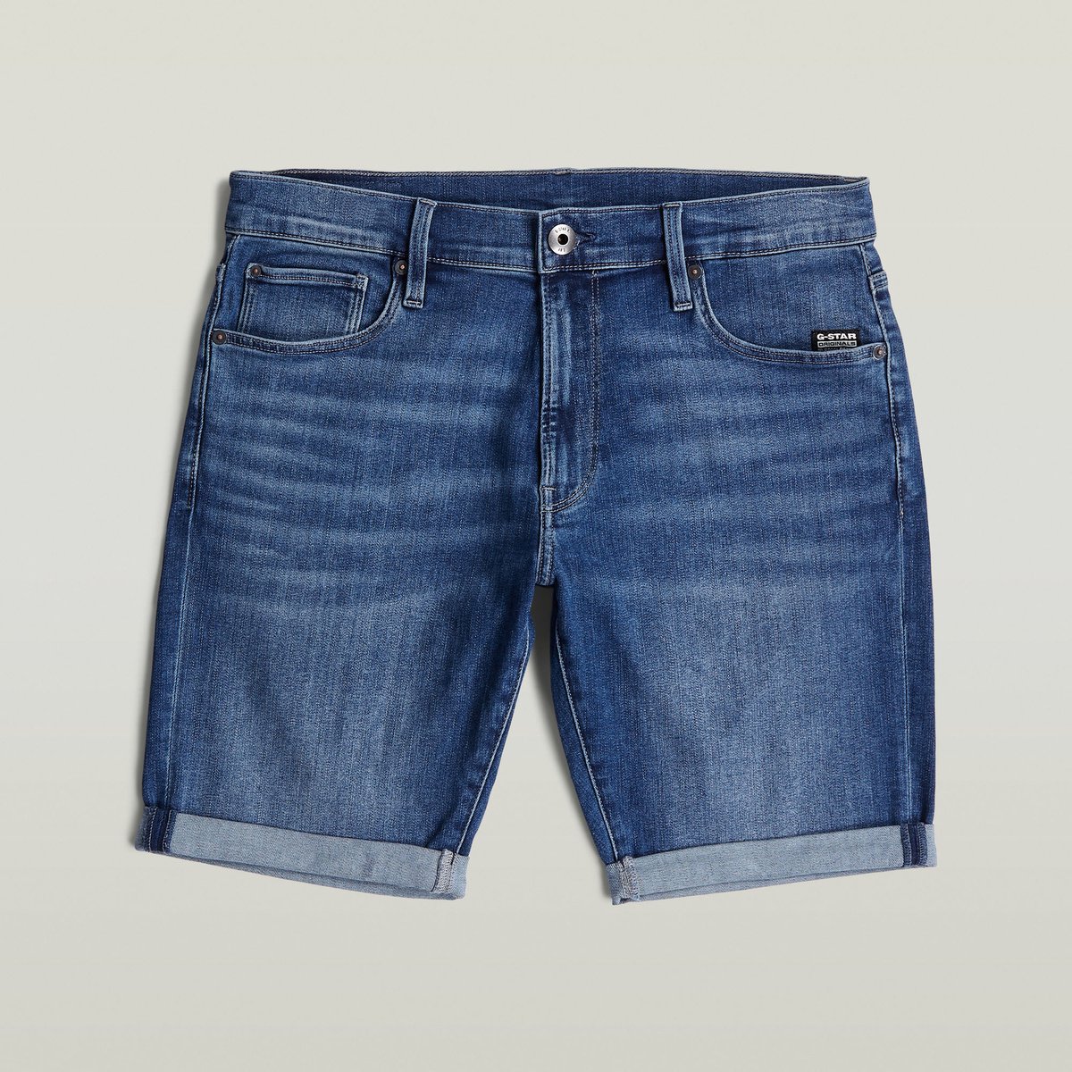 G-Star 3301 Slim Short Heren Korte broeken Medium Aged