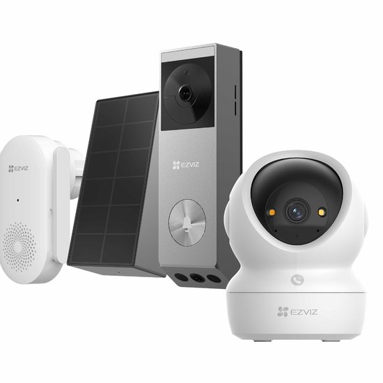 EZVIZ EP3X Slimme Deurbel Kit met Nachtmodus en Binnencamera - EZVIZ - €143,99