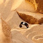Unity | 8 mm Zwarte Ring met het Spaanse Onze Vader