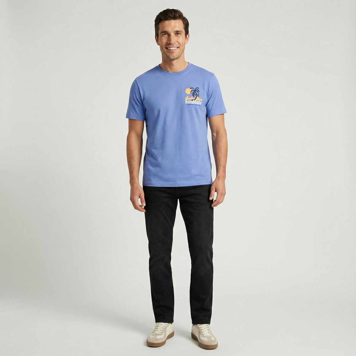 Cars Jeans - T-shirt - Mannen - M - MidGrijs - Katoen - Ritzo