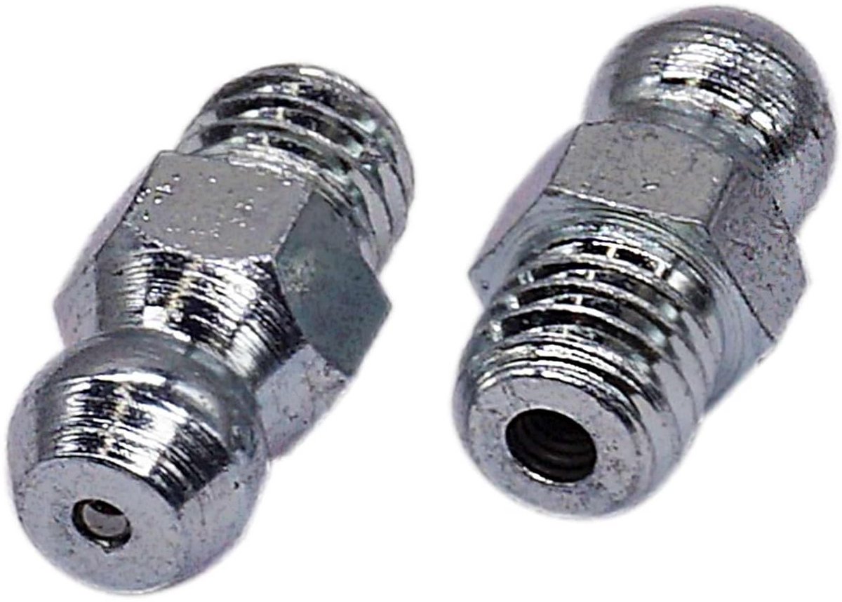 40x Rechte Smeernippel M6 (DIN 71412 A) - Verzinkt Montagefitting
