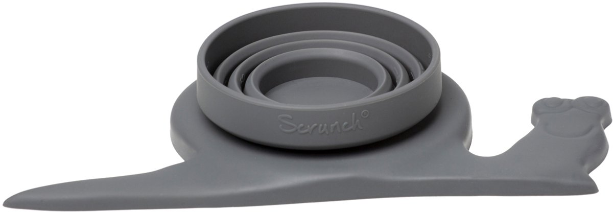 SCRUNCH Regenwatermeter - Anthraciet Grijs - Opvouwbaar - Recycleerbaar