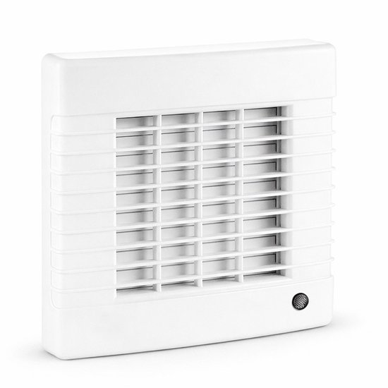 Ventilator | 85 m³/uur, 20 W, met timer en vochtsensor Ventilator | 85 m³/uur, 20 W, met timer en vochtsensor