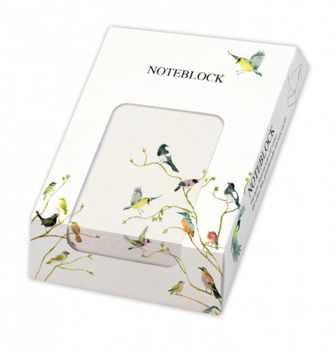 Bekking & Blitz - Memoblok - Memo blocnote - Notitieblok - Kunst - Birds Vogels - Alice Appleton