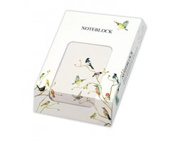Bekking & Blitz - Memoblok - Memo blocnote - Notitieblok - Kunst - Birds Vogels - Alice Appleton