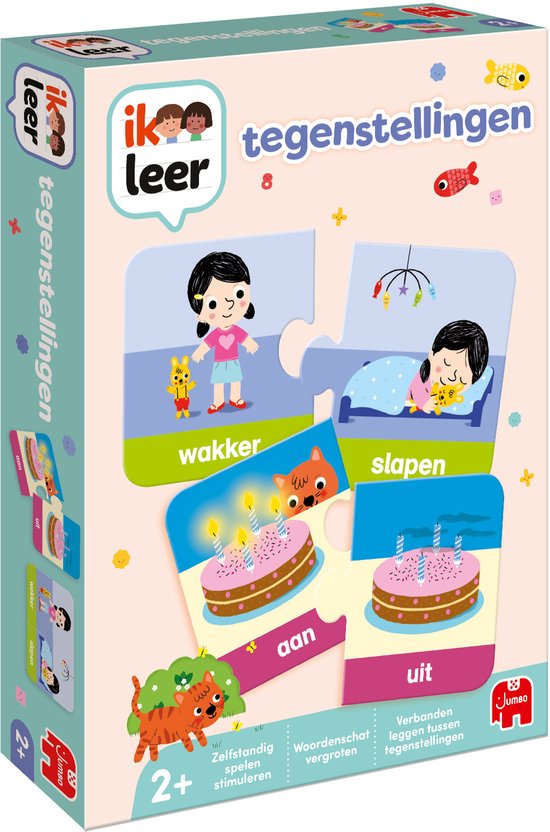 Jumbo - Ik Leer - Tegenstellingen - Educatief spel - Speelgoed vanaf 2 jaar