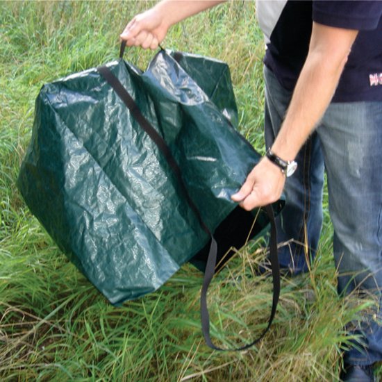 CON:P Vierkante Tuinafvalzak 245Liter - Makkelijk Tuinafval op ruimen - Scheurvast folieweefsel - Herbruikbaar - Opvouwbaar van Merkloos	 — afbeelding 4