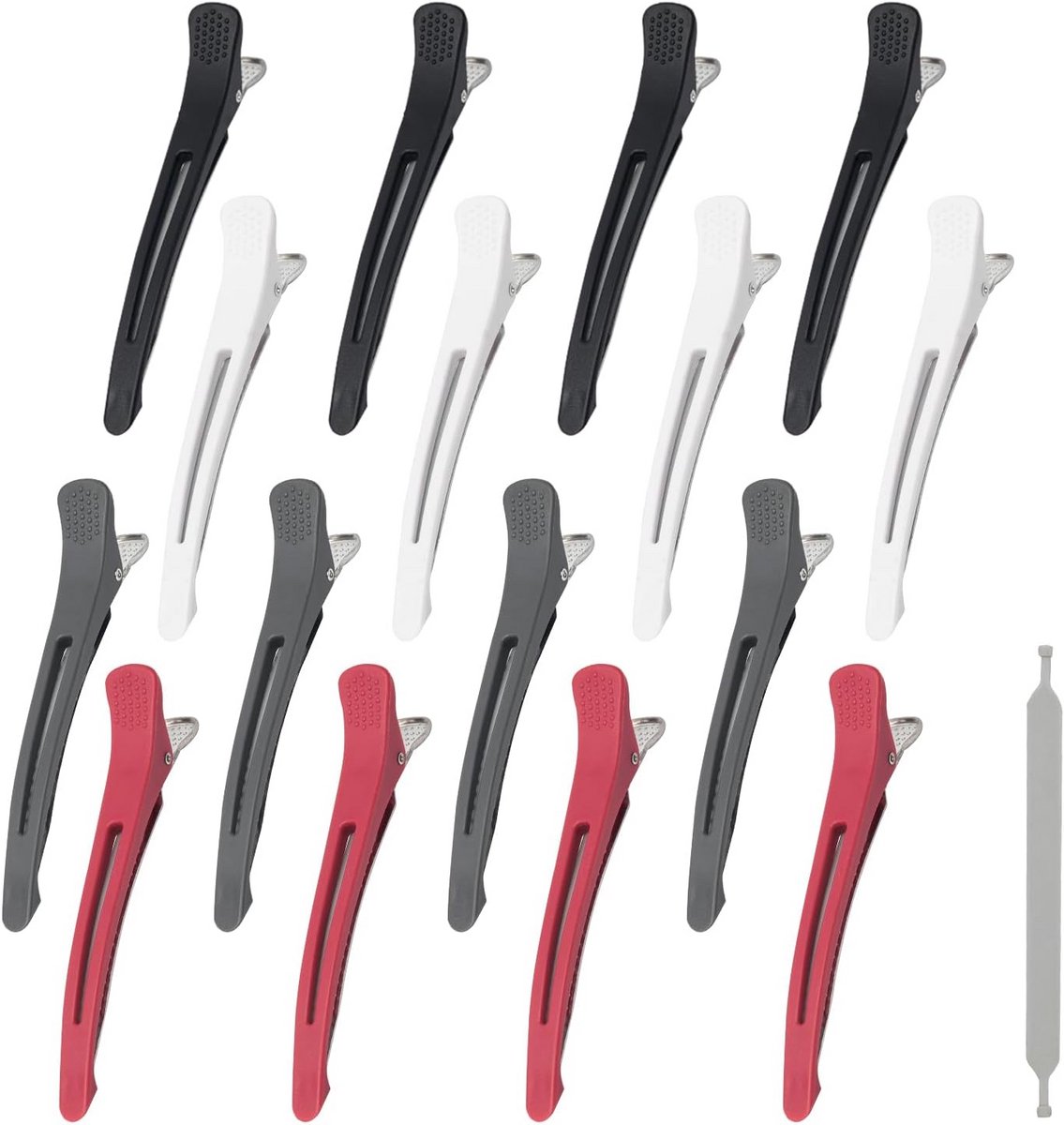 Haarclips Set van 16 - Multifunctionele Kappersbenodigdheden voor Perfecte Haarstyling