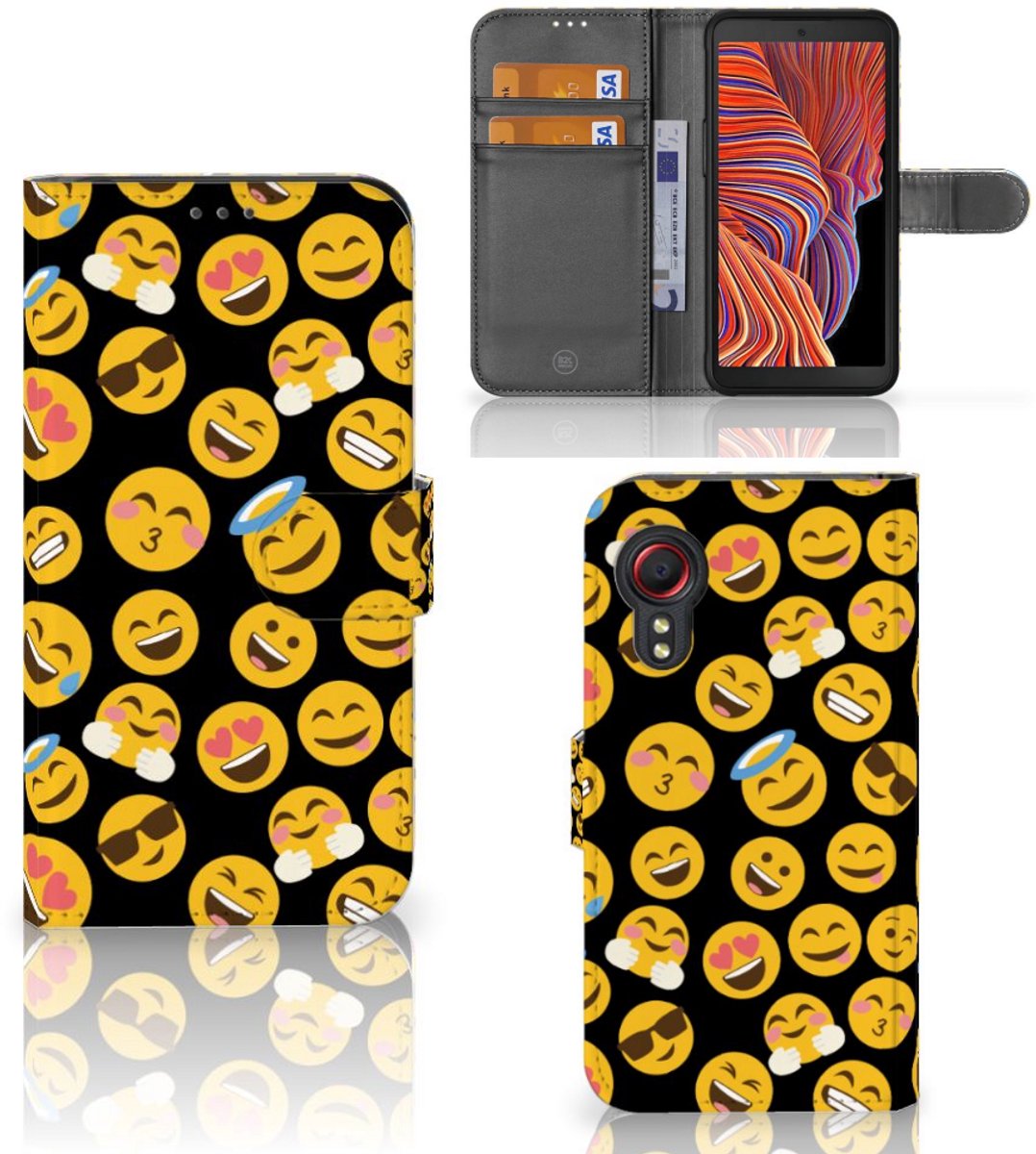 Samsung Galaxy Xcover 5 Telefoon Hoesje Emoji