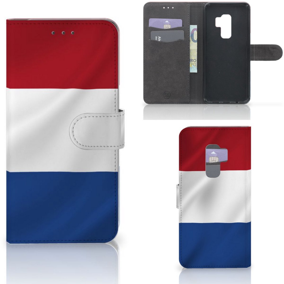 Samsung Galaxy S9 Plus Bookstyle Case Nederlandse Vlag