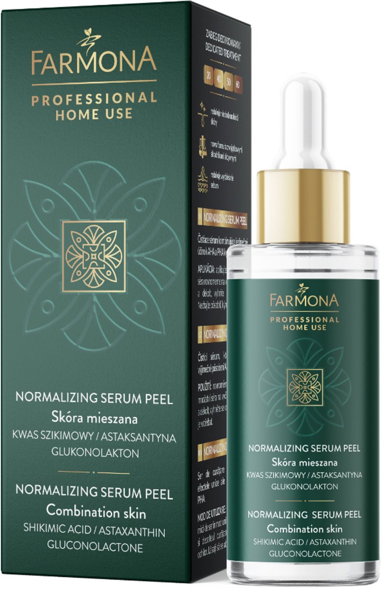 Farmona Serum Normaliserend - Huidverzorging - Voor gemengde huid met schikimzuur, 30 ml