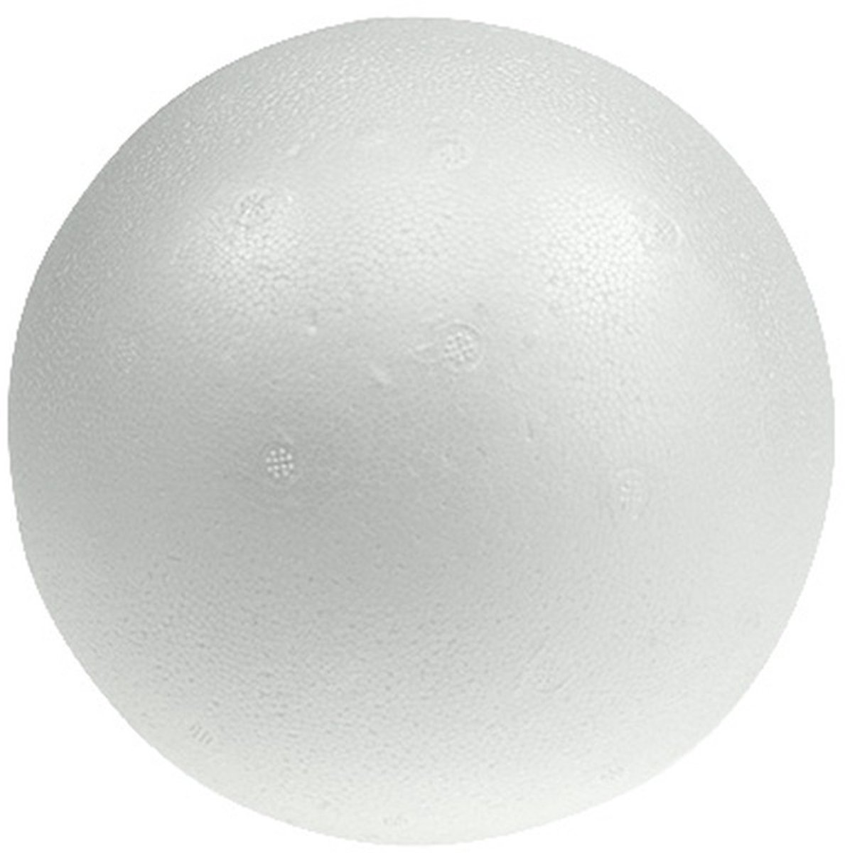 Piepschuim bal Ø25cm wit