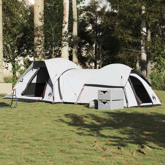 vidaXL Kampeertent - 5 Personen - Wit - Waterdicht van Vidaxl — afbeelding 2