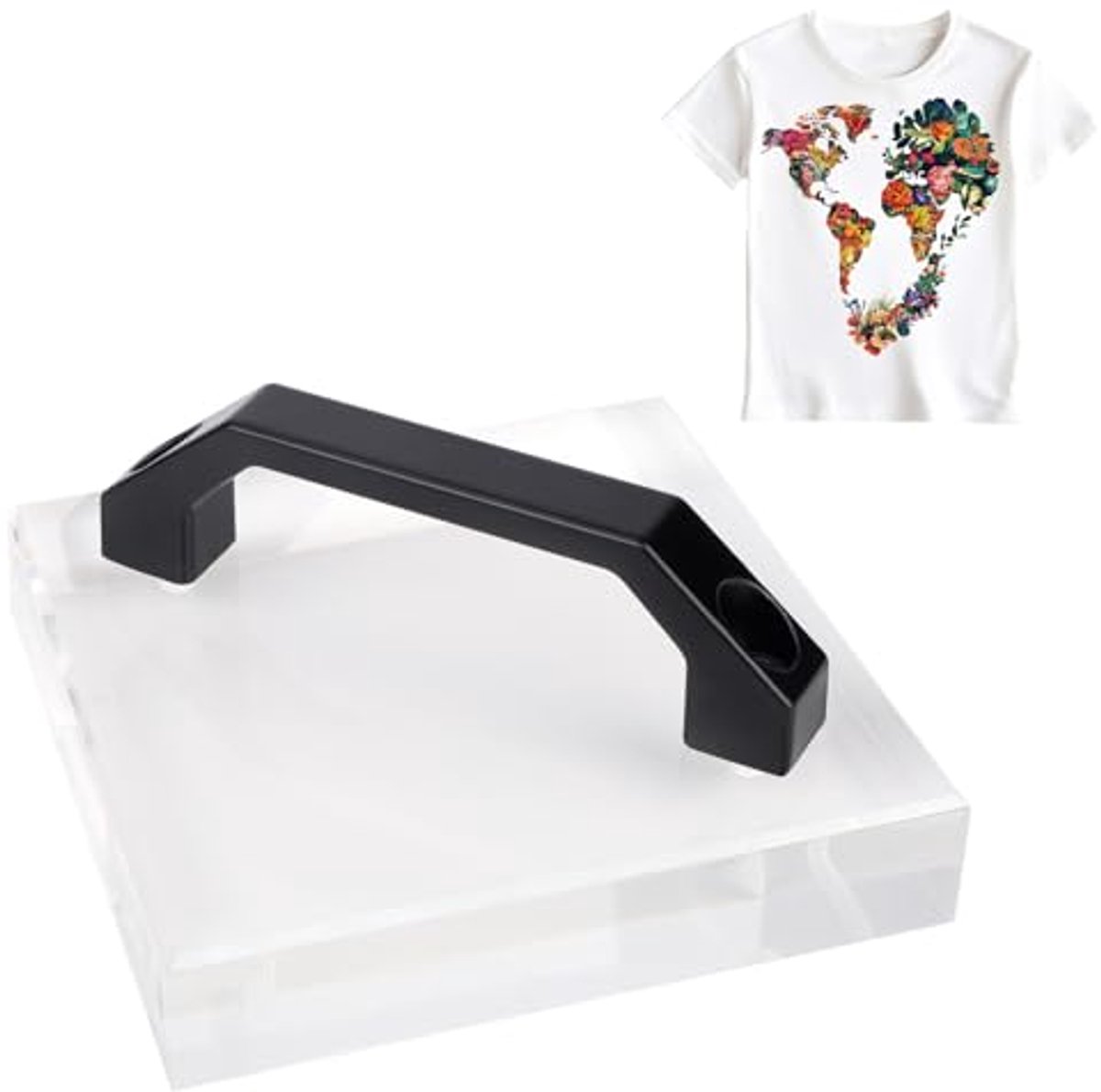 Koelblok voor Warmteoverdracht - Ergonomisch Handvat - 11,8 x 11,8 x 5,6 cm