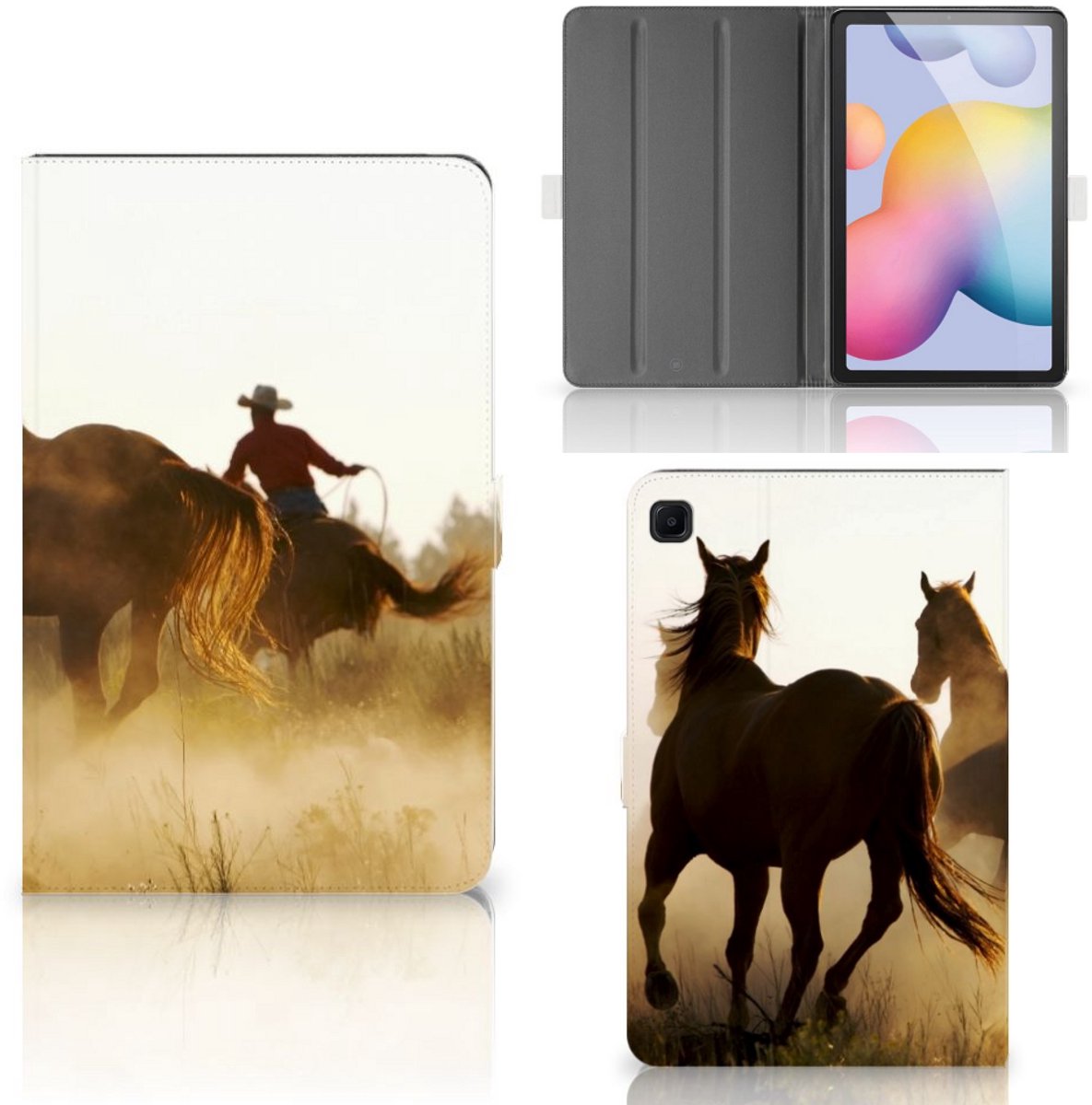 Samsung Galaxy Tab S6 Lite | S6 Lite (2022) Flip Case Design Cowboy