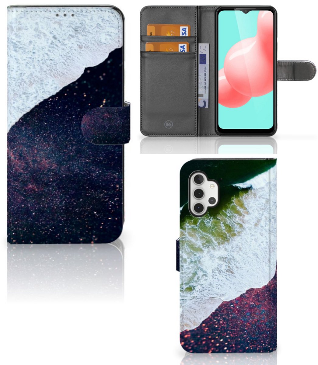 Samsung Galaxy A32 5G Book Case Sea in Space