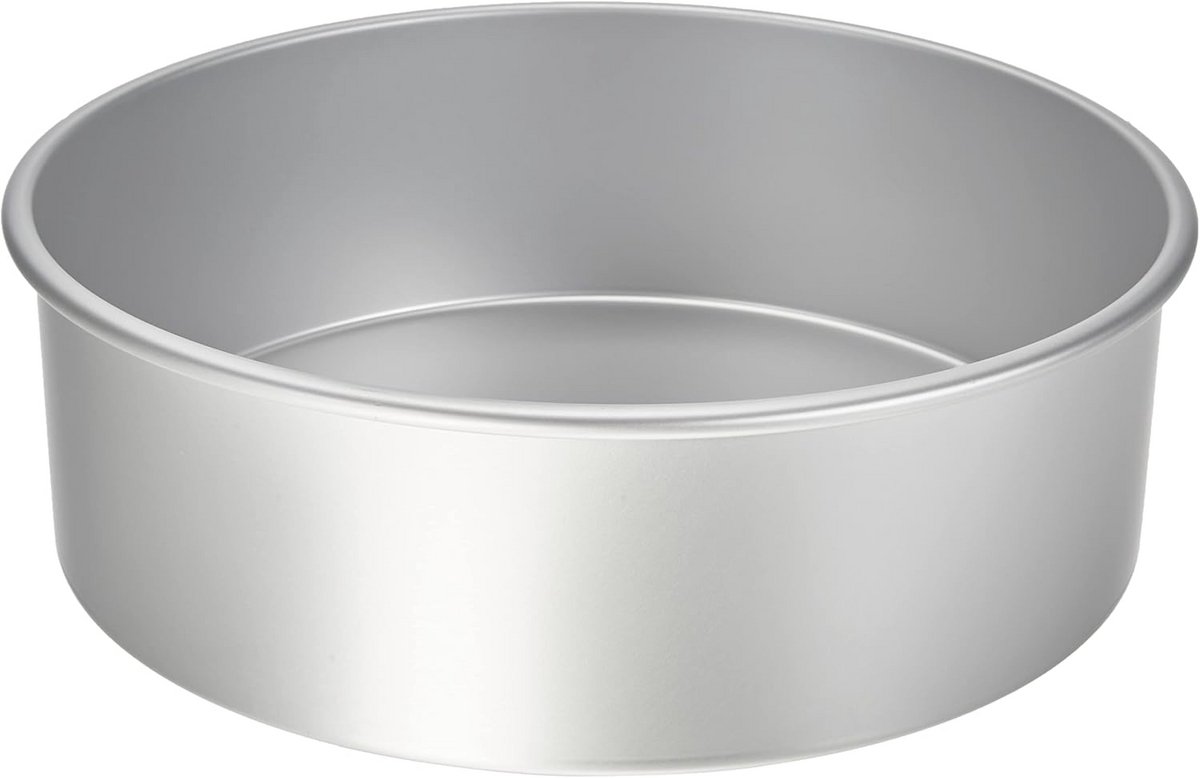 Professionele ronde bakvorm van geanodiseerd aluminium - 30 x 10 cm