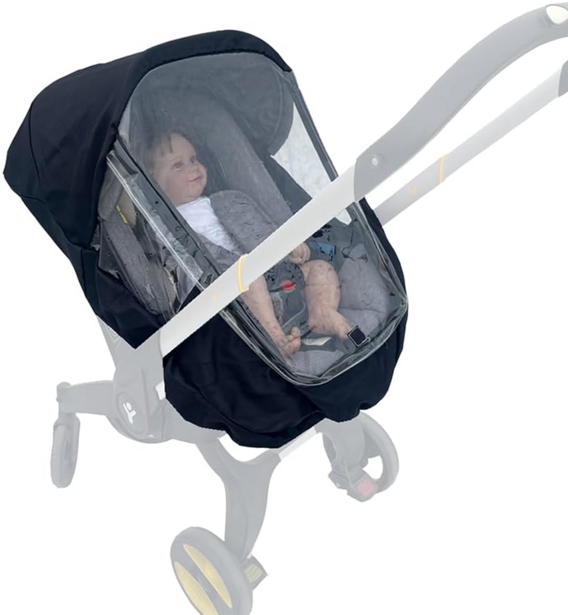 Universele Regenhoes voor Autostoel en Kinderwagen - Weerbestendige Bescherming