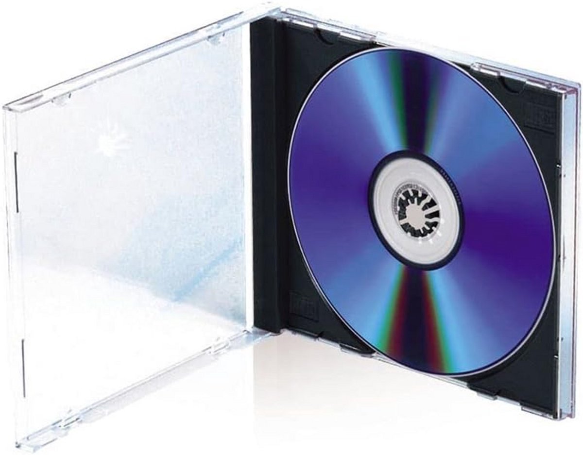 CD-hoes voor 5 schijven - Transparante CD-hoezen