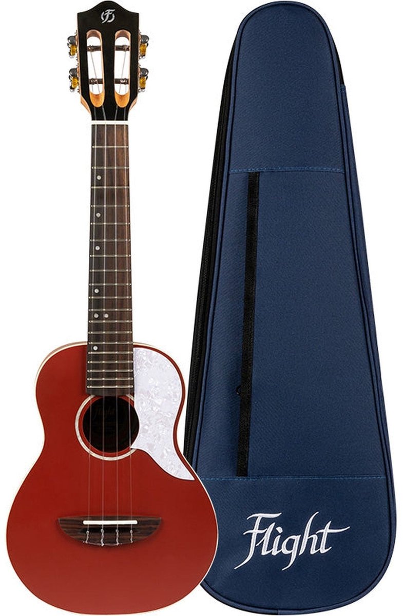 Flight ALMIRISRD Iris Concert Ukulele - Rood