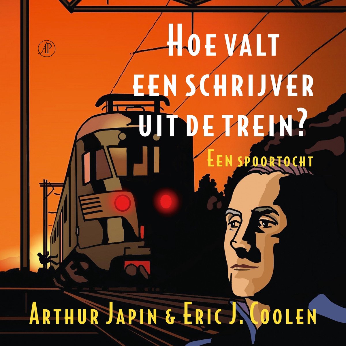 Omslag van Hoe valt een schrijver uit de trein?