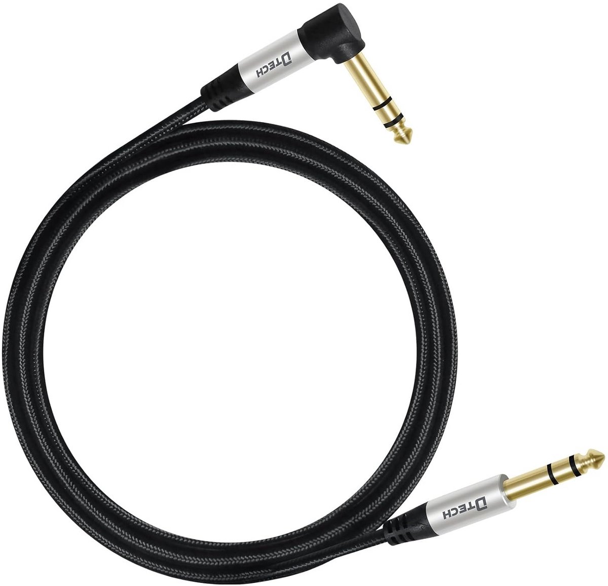 TRS 1/4 Instrument Kabel - 1,5m Statisch Stereo Jack Plug