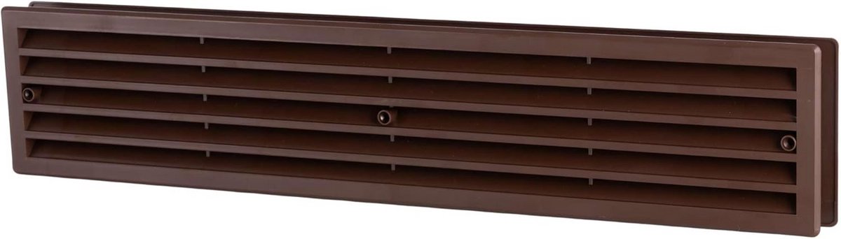 Deurventilatierooster voor Keuken en Badkamer - 450 x 92 mm - Kunststof Afvoerrooster
