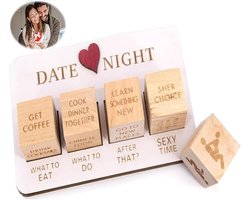Date Night Dobbelstenen voor Koppels – Romantisch Spel voor Intieme Avonden