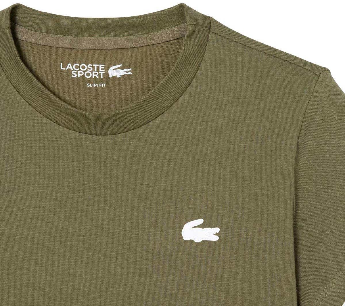 Camiseta Lacoste Core Performance Tf9246 E9f Mujer 40 Bruin