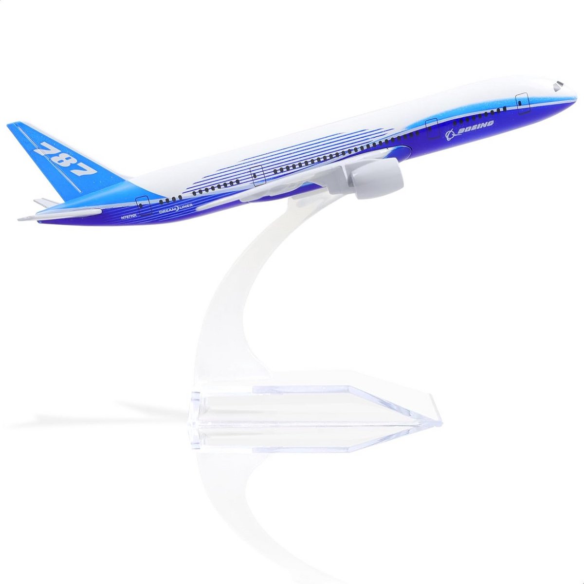 Diecast Metalen Vliegtuigmodel 1/400 - Boeing 787 Prototype - Perfect voor Luchtvaartverzamelaars