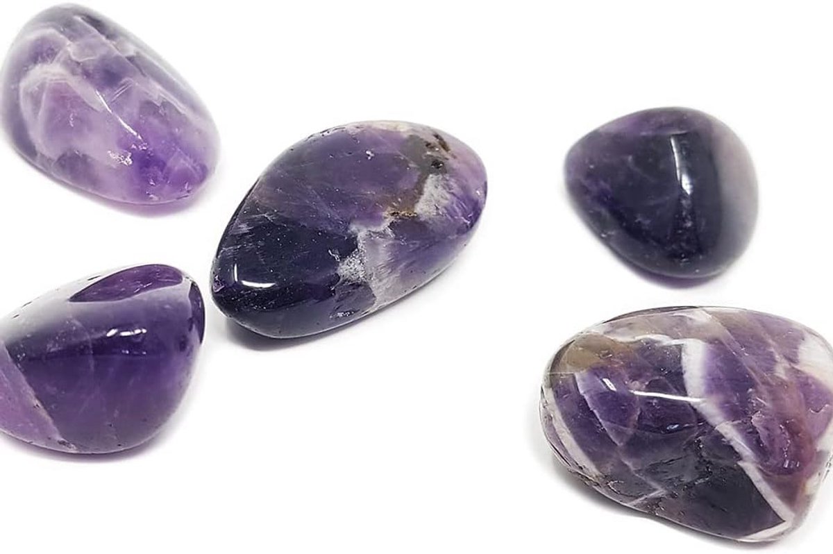 Natuurlijke Amethist Set voor Stressverlichting en Meditatie