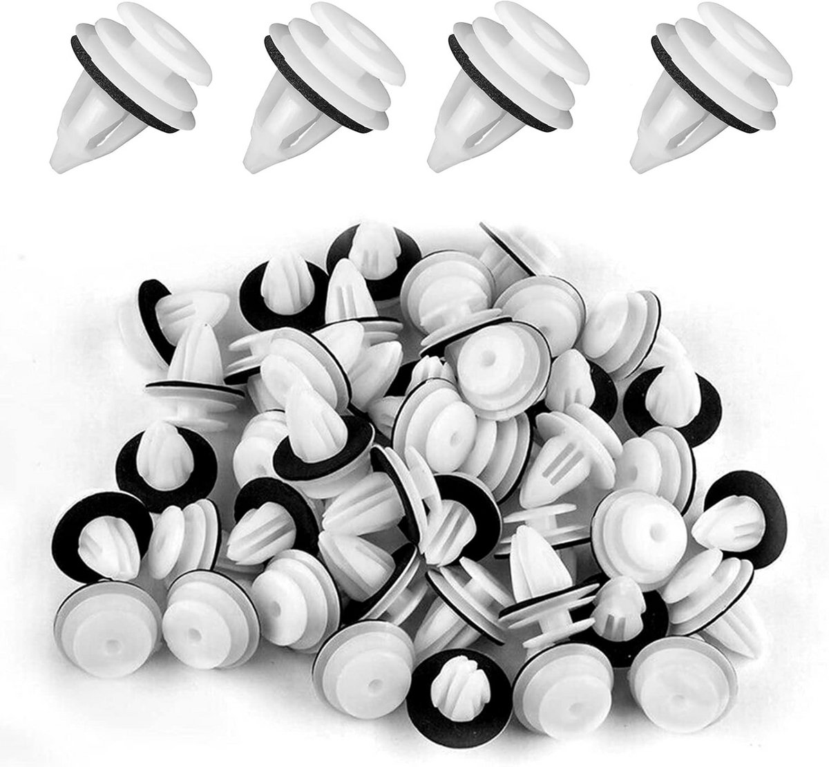 Deurbekleding Clips - Interieur Kleding Bevestigingshouders Set (50 Stuks)