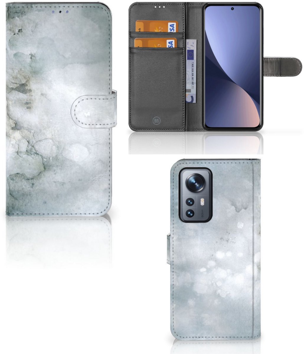 Hoesje Xiaomi 12 Pro Painting Grey