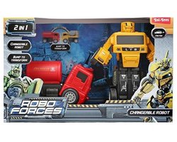 Toi Toys ROBOFORCES een klik veranderrobot met frictie