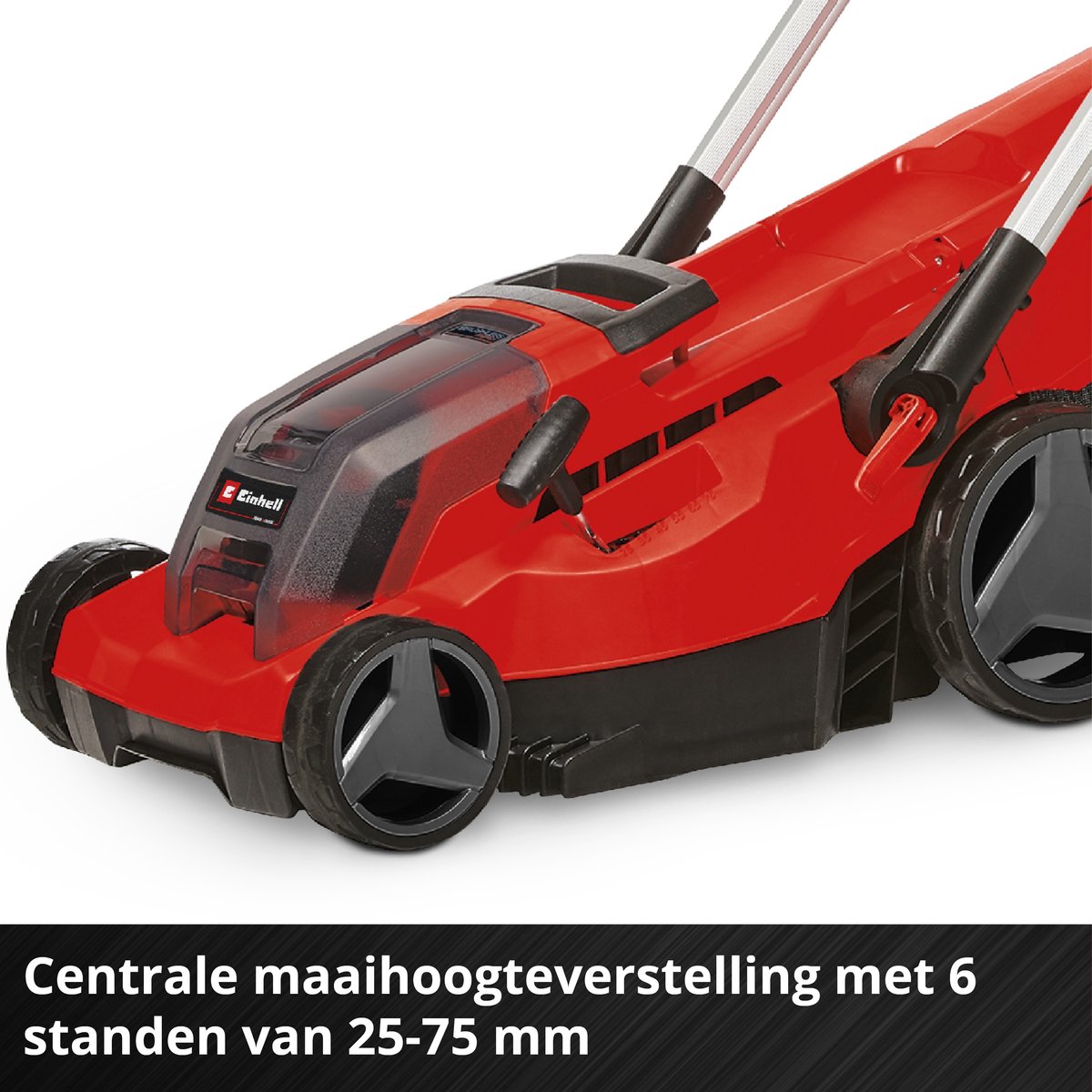 Einhell Professional Accu Grasmaaier GP-CM 36/450 BL Kit - Power X-Change - 36 V/Li-ion - Maaibreedte: 38 cm - Aanbevolen gazonoppervlakte: tot 450 m² - Maaihoogte: 25-75 mm - Incl. 2x 4.0 Ah Accu en 1x DUO-lader – foto 6