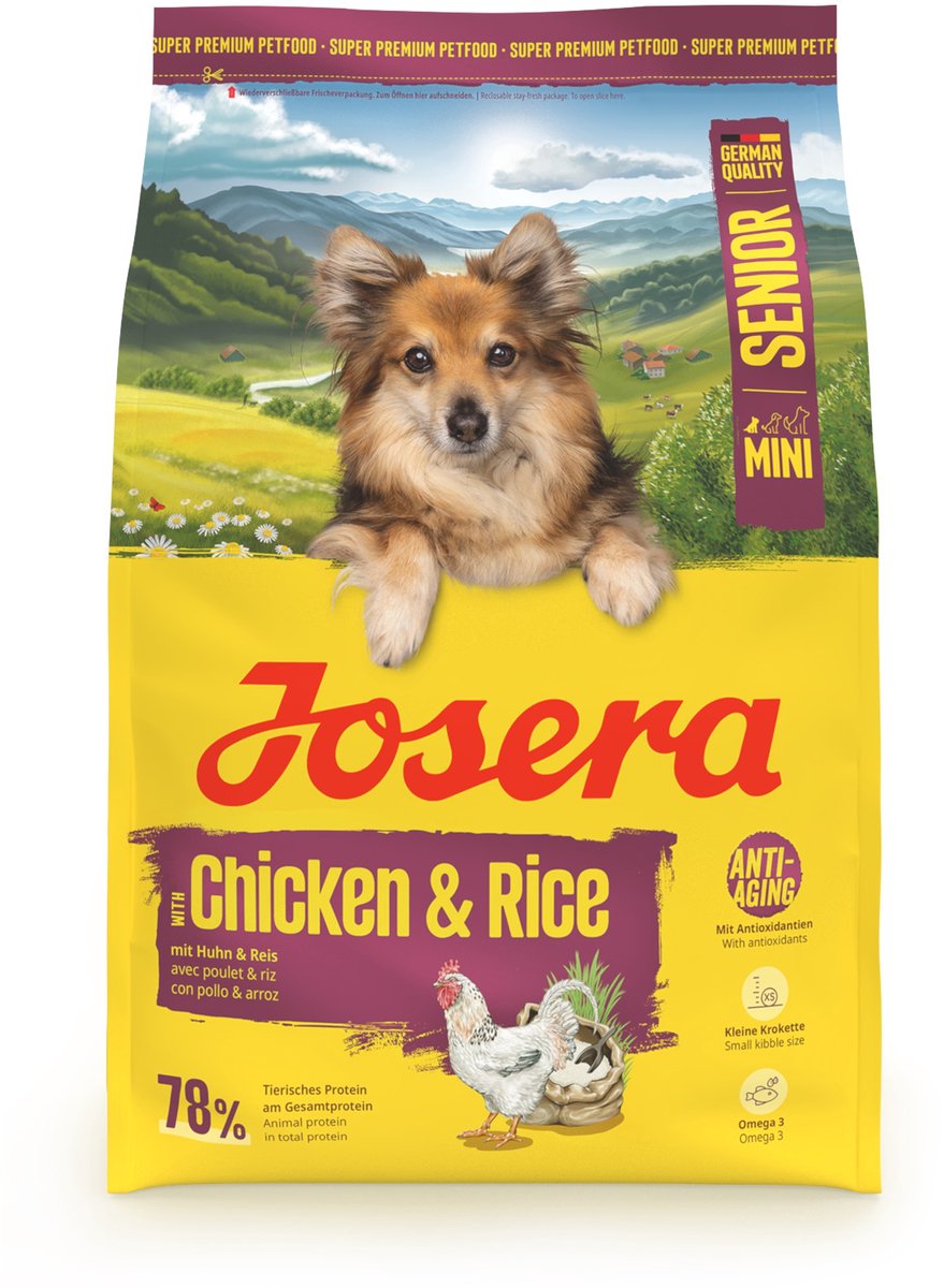 Josera Josera chicken / rice - hondenvoer - mini senior - 3 kg