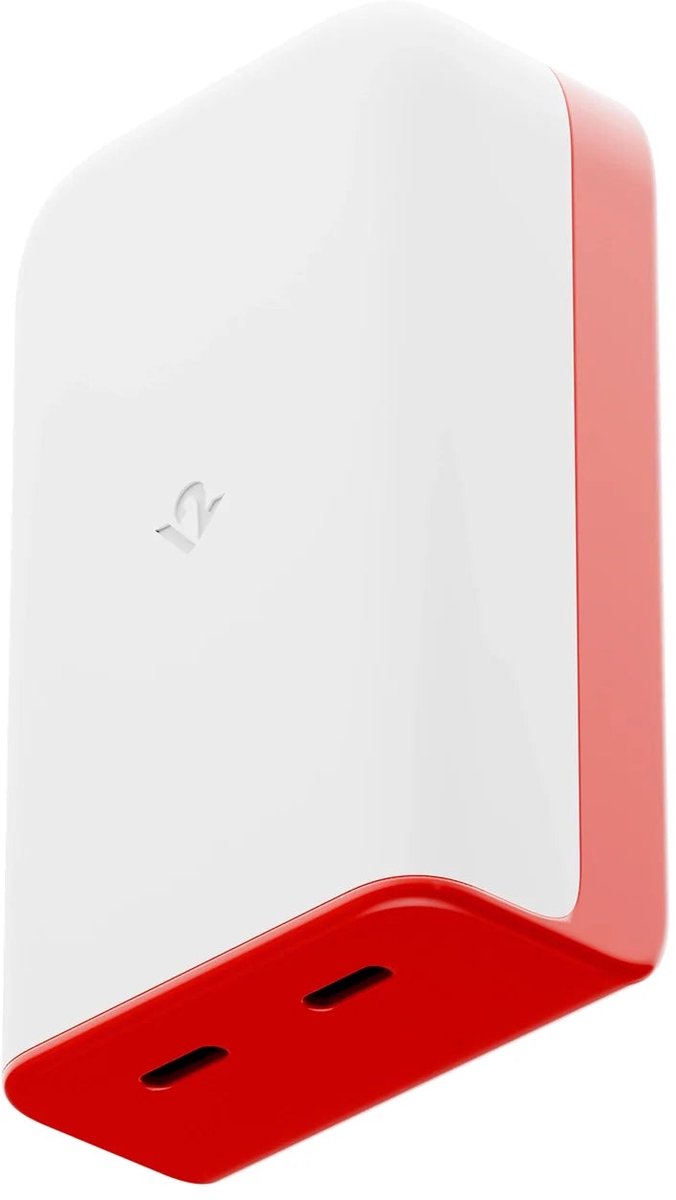 Twelve South PlugBug Travel oplader (50W) – Ingebouwde Apple FindMy technologie – GaN-aangedreven ultraslank ontwerp – Slimme power delivery voor meerdere apparaten - Multi kleur