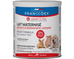 Francodex Instant Formula Milk Replacer voor Puppy Kitten en Konijn 350g