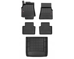 FROGUM ProLine Mercedes-Benz B-Klasse W245 – Automatten & kofferbakmat – Perfecte pasvorm – Versterkte bescherming – Geurloos TPE