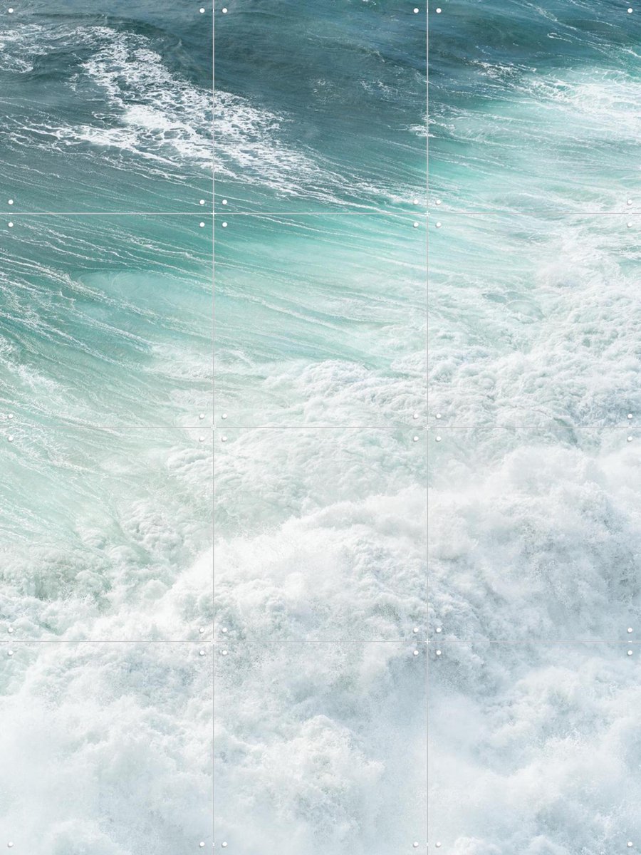 IXXI Oceans, Henrike Schenk - 60 x 80 cm - Gratis ophangtool - Grote wanddecoratie en posters - Fotografie, Slaapkamer, Woonkamer, Zeelandschappen &