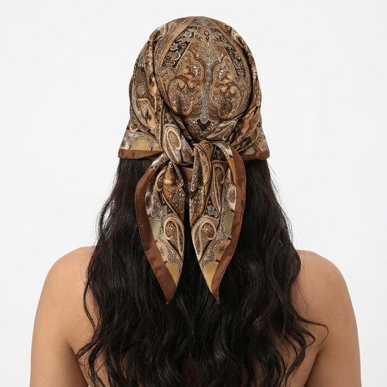 patroon baby bandana / kwijlslab