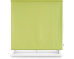Thermo Verduisterend Rolgordijn Pistache 100x230 cm - Ondoorzichtig en Eenvoudig te Monteren