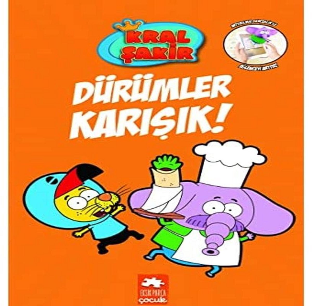 Kral Sakir 6: Dürümler Karışık - Spannend Jeugd avonturenboek