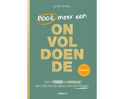 Omslag van Nooit meer een onvoldoende
