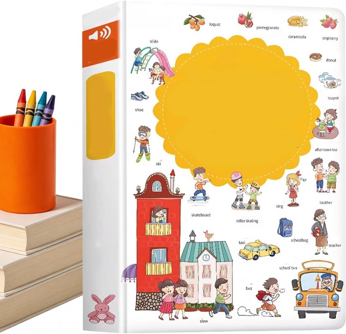 Interactief Leerboek - Sprekend Boek - Vroeg Leren - Met Geluiden - 20x27cm