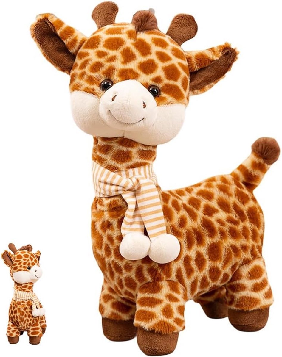 Zachte Knuffel Giraf - Pluche Dieren Speelgoed voor Kinderen - Kraamcadeau Verjaardagscadeau